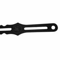 Set trei cutite de aruncat, Black Cat, otel inoxidabil, 13.5 cm, teaca inclusa
