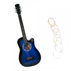 Chitara clasa din lemn 95 cm  , Cutaway Blue Club, set corzi incluse