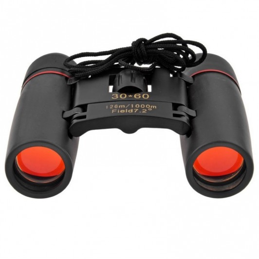 Binoclu profesional observare generala , 30x60, negru