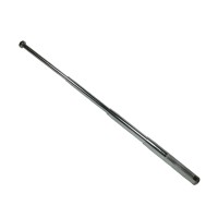 Set 2 bastoane telescopice, argintiu-negru, 4 sectiuni, 65 cm
