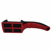 Dispozitiv de ascutit cutite si satare, 3 moduri, cauciuc, negru