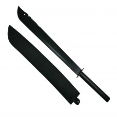 Sabie de vanatoare DEPOX®, Ninja Blade, maner metal, 83 cm, negru, teaca inclusa Sabie de vanatoare DEPOX®, Ninja Blade, maner metal, 83 cm, negru, teaca inclusa