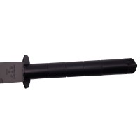 Sabie de vanatoare  , Ninja Blade, maner metal, 81 cm, negru, teaca inclusa