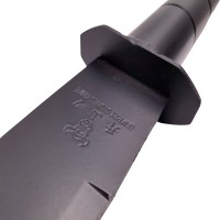 Sabie de vanatoare  , Ninja Blade, maner metal, 81 cm, negru, teaca inclusa