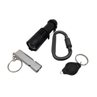 Kit de supravietuire , Self Savivour, 12 elemente multifunctionale, negru