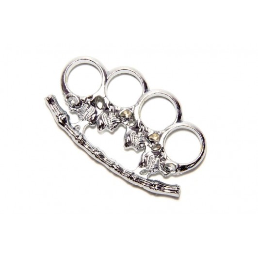 Rozeta , Box, Pumnal, Cap de mort, Craniu, Argintiu