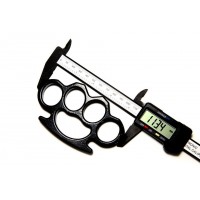 Box autoaparare metalic , Self Defence, 1 cm, negru