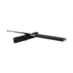 Baston telescopic 65 cm argintiu