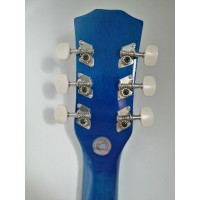 Chitara clasica din lemn 95 cm, Cutaway, albastru marin Chitara clasica din lemn 95 cm, Cutaway, albastru marin