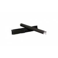 Set baston telescopic 65 cm argintiu + box craniu argintiu