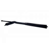 Set baston telescopic din otel, negru, 64 cm si pumnal craniu Set baston telescopic din otel, negru, 64 cm si pumnal craniu