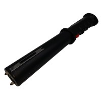 Baston cu electrosoc si lanterna , Unit TW-809, plastic, 33.5 cm, negru, husa inclusa
