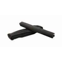 Set baston telescopic negru 50 cm si pumnal craniu