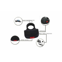 Electrosoc tip inel, 200 KW, negru