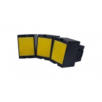 Pistol taser cu electrosoc, 3 rezerve, toc cadou
