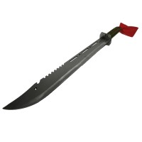 Sabie de vanatoare DEPOX®, Samurai Blade, maner textil, 67 cm, teaca cadou Sabie de vanatoare DEPOX®, Samurai Blade, maner textil, 67 cm, teaca cadou