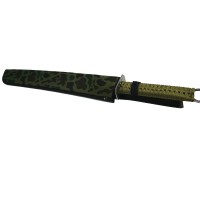 Sabie de vanatoare  , Samurai Blade, maner textil, 67 cm, teaca cadou