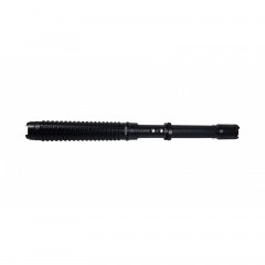 Baston electrosoc extensibil , X10 Protector, 49 cm, metalic, negru
