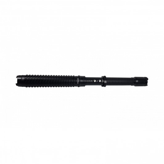 Baston electrosoc extensibil , X10 Protector, 49 cm, metalic, negru