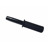 Baston telescopic flexibil , Stealth Defence, maner cauciuc, 46.5 cm, negru