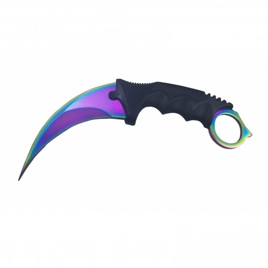 Cutit karambit de vanatoare DEPOX®, Rainbow Claw, otel inoxidabil, 25 cm Cutit karambit de vanatoare DEPOX®, Rainbow Claw, otel inoxidabil, 25 cm