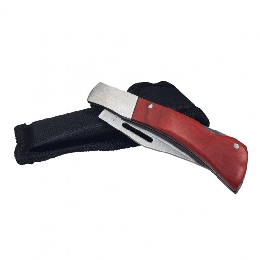 Cutit Stainless steel , pentru camping si pescuit, 17 cm, husa cadou Cutit Stainless steel , pentru camping si pescuit, 17 cm, husa cadou