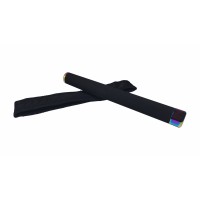 Set baston telescopic 66 cm si pumnal/box craniu argintiu