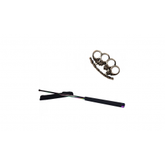 Set baston telescopic 66 cm + pumnal craniu