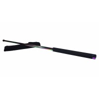 Set baston telescopic 66 cm + box argintiu 0.5 cm grosime Set baston telescopic 66 cm + box argintiu 0.5 cm grosime