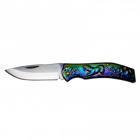Briceag model traditional japonez , pentru camping si pescuit, multicolor Briceag model traditional japonez , pentru camping si pescuit, multicolor