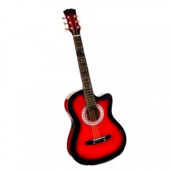 Chitara clasica din lemn  , marime 4/4, True Sound, 95 cm, rosie