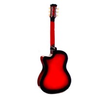 Chitara clasica din lemn  , marime 4/4, True Sound, 95 cm, rosie