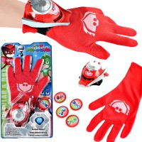 Set costum Eroi in Pijamale - Bufnita - Amaya - marimea M si manusa cu dispozitiv