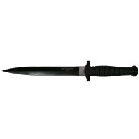 Cutit de vanatoare cu doua taisuri Tactical Knife, otel inoxidabil, negru, 35 cm Cutit de vanatoare cu doua taisuri Tactical Knife, otel inoxidabil, negru, 35 cm