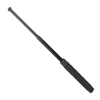 Baston telescopic din otel, negru, 60 cm, 3 sectiuni, husa cadou Baston telescopic din otel, negru, 60 cm, 3 sectiuni, husa cadou