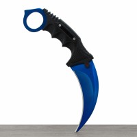 Cutit Karambit, albastru, 18.5 cm Cutit Karambit, albastru, 18.5 cm