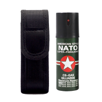Set autoaparare   , Police Force, baston telescopic 50 cm si spray jet 60 ml