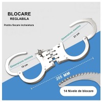 Catuse, otel inoxidabil, Hinged, husa, 20.5 cm