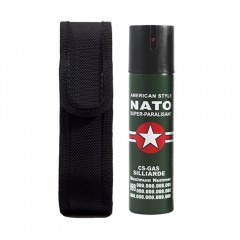 Spray paralizant , Nato Defence, propulsie jet, 90 ml, verde, husa inclusa