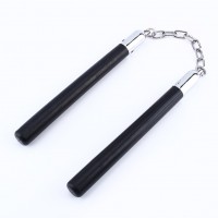 Set Nunceag, 31 cm si baston telescopic 65 cm, argintiu