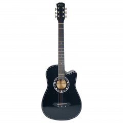 Chitara clasica din lemn , Cutaway Country Black, 95 cm, negru Chitara clasica din lemn , Cutaway Country Black, 95 cm, negru
