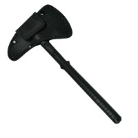 Set Topor Survivor, Desert Camo, 39 cm si briceag AK-47