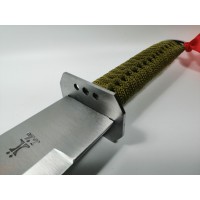 Sabie de vanatoare  , Samurai Blade, maner textil, 67 cm, cutit de aruncat inclus