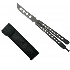 Cutit, Briceag fluture, Butterfly, Grand Grey, pentru antrenament, 27.5 cm Cutit, Briceag fluture, Butterfly, Grand Grey, pentru antrenament, 27.5 cm