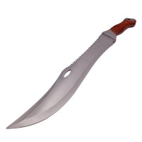 Maceta de vanatoare   Knife of Mind, otel inoxidabil, argintie, 46 cm