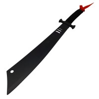 Maceta de vanatoare   Asian Level, 57 cm, otel inoxidabil, negru, teaca inclusa