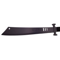 Maceta de vanatoare   Asian Level, 57 cm, otel inoxidabil, negru, teaca inclusa