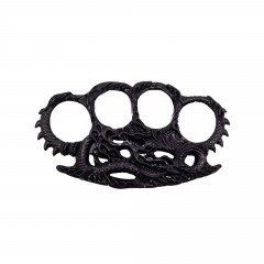 Rozeta de autoaparare   , model Fire Dragon Skin, 0.5 cm, negru