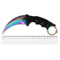 Cutit karambit, Rainbow Blade, 25 cm