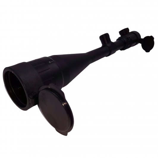 Luneta Airsoft   , 6-24X50, tinta cu fascicul LED, metalic, 39.5 cm, negru